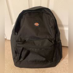 Unused, New Without Tags, Perfectly Clean, Free Of Imperfections, Rips, Stains. Large Bag Can Fit A Lot Black Dickies Backpack, Dickies Backpack Aesthetic, Dickies Backpack, Aesthetic Backpack, Cute Backpacks, Large Bag, Casual Style Outfits, Style Outfits, Black Backpack