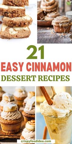 21 easy cinnamon dessert recipes that are delicious