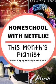 homeschool with netflix this month's playlist