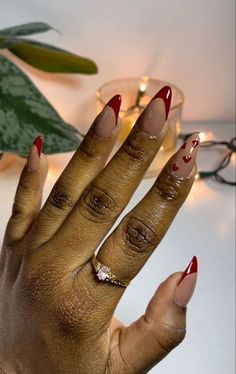 Maroon Manicure, Nail Salon Names, Nails Maroon, Maroon Nail, Nails Burgundy, I Name, Maroon Nails, Cool Slogans, Salon Names