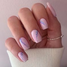 Abstract Nail, Abstract Nail Art, Lavender Nails, Minimal Nails, Hot Nails, Minimalist Nails, Fabulous Nails, Chic Nails