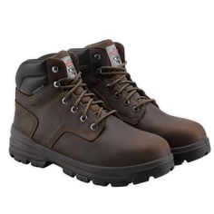 Herman Survivors Men's Boulder Waterproof 6" Steel Toe Work Boots New With Box Size 10 Our Men's Boulder 6" Steel Toe Work Boot Is A Quality Pair Of Work Boots That Is Warm, A Comfort Fit, And Is Constructed To Head Straight To The Demanding Conditions Of Your Workplace. It Has A Standard 6” Height And Comes In Full Grain Nubuck Leather Upper. Rugged Waterproof Ankle-high Work Boots, Weatherproof Plain Toe Work Boots For Outdoor Work, Rugged Slip-resistant Ankle Work Boots, Rugged Slip-resistant Ankle Hiking Boots, Rugged Slip-resistant Ankle Waterproof Boots, Rugged Waterproof Slip-resistant Ankle Boots, Slip-resistant Ankle Work Boots For Outdoor Work, Rugged Weatherproof Ankle Work Boots, Slip-resistant Ankle-high Waterproof Boots For Outdoor Work