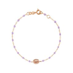 Gigi Clozeau - Madone Charm Classic Gigi Lilac bracelet, Rose Gold, 6.7 Ancient Symbols, Friend Photoshoot, Jewelry Inspo, Cute Jewelry, Necklaces Bracelets, Ring Earrings, Or Rose, Jewelry Pieces, Lilac