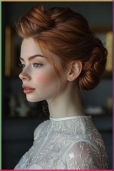 Channel timeless sophistication with a French Roll Updo, exuding classic elegance and grace. This refined hairstyle features a sleek roll of hair elegantly gathered at the nape of the neck, offering a timeless yet contemporary look suitable for any occasion. Click for more! Alice Lockhart, Hairstyles For Lazy Days, Cute Lazy Hairstyles, Loose Curly Updo, French Roll Updo, Trendy Summer Hairstyles, Effortless Updo, Side Swept Updo, Fishtail Updo