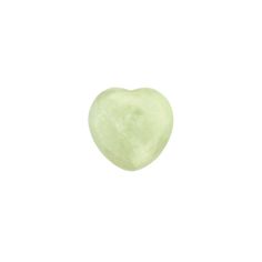 an apple shaped like a heart on a white background