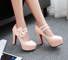 Heel Height: 12 cmPlatform Height: 3.5 cmStyle: Fashion,KoreanOccasion: Casual,Party/Club,Office/Career,DressSeason: Spring,Summer,Fall/Autumn,WinterPackage Contents: 1 x Shoes (Pair)Size Guide:34 = foot length 21.5-22cm (Foot width=8-8.5cm)35 = foot length 22-22.5cm (Foot width=8.5cm)36 = foot length 22.5-23cm (Foot width=8.5-9cm)37 = foot length 23-23.5cm (Foot width=9cm)38 = foot length 23.5-24cm (Foot width=9-9.5cm)39 = foot length 24-24.5cm (Foot width=9.5-10cm)40 = foot length 24.5-25cm (F Bowtie Wedding, Wedge Wedding Shoes, Bow High Heels, Club Office, Wedding Pumps, Cute Shoes Heels, Wedding Shoes Flats, Fancy Shoes, High Heels Shoes