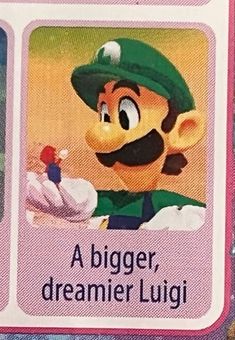 an old nintendo game card with mario and luigi