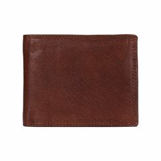 Style n Craft's bifold wallet with side flap made of high grade full grain vintage leather RFID protected Beautiful 2 tone effect gives the wallet its rustic look Single currency compartment 8 credit card pockets for plenty of storage Side flap with ID window on the front and a 3/4 clear frame pocket on the back to keep pictures 2 slip pockets for cards, receipts Designer double stitching on the outside in matching color nylon thread enhances the beauty of this wallet Dimensions (Closed) : 4-1/2 Vintage Brown Bifold Wallet With Coin Pocket, Rugged Brown Bifold Wallet, Vintage Brown Bifold Wallets With Card Slots, Vintage Brown Bifold Wallet With Interior Card Slots, Vintage Brown Bifold Wallet With Card Slots, Rugged Leather Bifold Wallet, Rustic Brown Bifold Wallet, Brown Wallet, Brown Leather Wallet