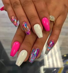 80s Style Nails, 80s Nails, Diana Style, Sassy Nails, Fancy Nails Designs, Painted Nails, Dope Nail Designs, Painted Face, Designs Nail