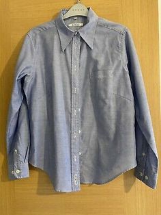 Womens Blue Ben Sherman Shirt 14 #fashion #clothing #shoes #accessories #women #womensclothing (ebay link) Button Up Shirts, Fashion Clothing, Button Up, Shoes Accessories, Clothes For Women, T Shirt, Blue, Clothes