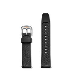 Rubber watch strap custom made to our exact specifications for durability and comfort. | Shinola 20mm Black Rubber Watch Band Diamond Watches Women, Bike Lock, Rubber Watches, Eyewear Womens, Two Tone Watch, Women Diamond, Diamond Watch, Metal Bracelets, Oval Diamond