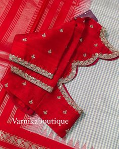 Instagram video by Varnika boutique by @Sujathapanjam • May 17, 2024 at 9:46 AM Buttis Work Blouse Design, Magan Work Blouse Designs, Red Maggam Work Blouse Designs, Jari Work Embroidery, Maggam Work Blouse Designs Simple, Saree Blouse Aari Work, Embroidery Designs For Blouses, Blouse Embroidery Designs, Red Blouse Design