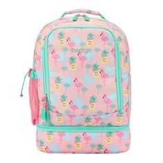 Bring convenience to your kid's school time with the 2-in-1 17-Inch Backpack and Insulated Lunch Bag from Bentgo. This backpack features a fun print and comes with spacious compartments to help keep their tablet, notebooks and textbooks contained, along with built-in pockets for organizing and storing smaller items. It's designed with a built-in, insulated lunch bag at the bottom and boasts a lightweight, water-resistant design. Plus, this water-resistant backpack has padded back and straps for Galaxy Backpack, Food Containers Lunch, Bentgo Kids, Table Wear, Water Resistant Backpack, Backpack Lunch Bag, Lunch Containers, Tablet Sleeve, Insulated Lunch Bags