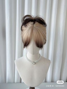 Wigs Aesthetics, Wenlcv Hair, Character Outfit Design, Short Hair Inspiration, Trendy Short Hairstyles, Hair Doctor, Korean Hair Color, Hair Inspiration Long, Dyed Hair Inspiration