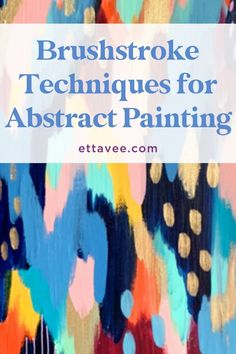 Painting Techniques Canvas, Abstract Art Tutorial, Abstract Art Diy