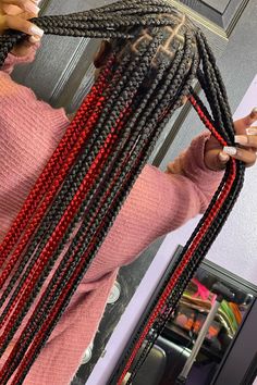 Peekaboo Braids Hair Business, Braids With Beads, Business Hairstyles