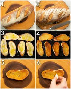 steps on how to make bread loafs