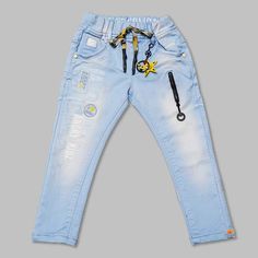 Kids Jeans Boys, Kids Kurta Pajama, Jeans For Boys, Blue High Waisted Jeans, Stylish Boy, Kids Party Wear, Elastic Waist Jeans, Indo Western Dress