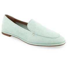 Elevate your everyday look with this suede tailored loafer that combines sophistication with comfort. The sleek silhouette and plush design make it a perfect choice for those seeking both style and ease. From Aerosoles. Business Loafers With Suede Lining For Spring, Chic Suede Flats For Business Casual, Chic Suede Flats For Business, Suede Slip-ons For Business Casual In Spring, Spring Suede Loafers For Work, Suede Loafers For Spring Workwear, Chic Suede Slip-ons For Work, Spring Suede Loafers For Business, Trendy Suede Loafers With Flat Heel