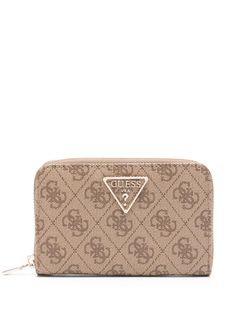 almond beige faux leather grained texture coated finish all-around zip fastening branded zip puller monogram pattern logo plaque accordion design internal zip-fastening pocket internal card slots Textured Coat, Rare Gifts, Pattern Logo, Zip Puller, Monogram Pattern, Chanel 2, Iconic Bags, Demi Fine Jewelry, Boots Fall