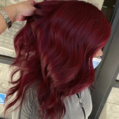 Dark Red Hair Color, Plum Hair, Boring Hair