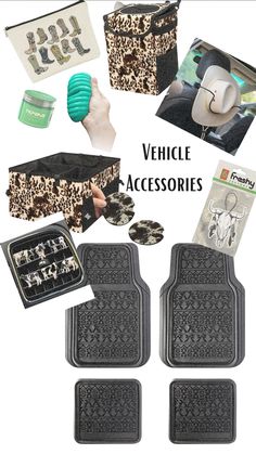 the contents of a vehicle that includes accessories