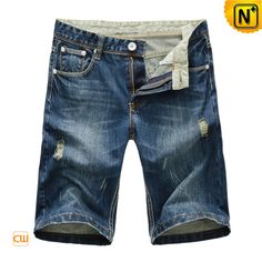 Summer Jean Shorts, Summer Menswear, Mens Designer Jeans, Ripped Jeans Men, Straight Fit Denim, Summer Denim, Denim Jean Shorts