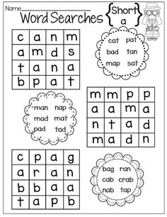 printable word search worksheet for kids to practice their spelling and writing skills