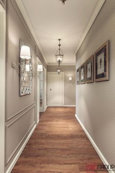 the hallway is clean and ready for us to use as an office or family room