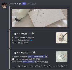 Cute Discord Server Layout, Discord Webhook Layout, Discord Rules Template, Minimalist Discord Server, Rules Discord Ideas, Discord Embed Layout, Server Inspo Discord, Server Layout Discord