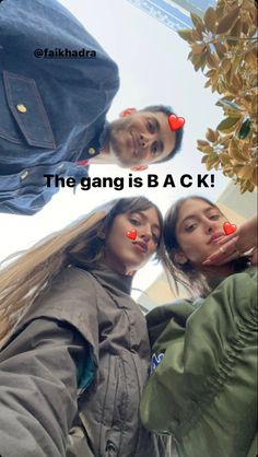 the gang is b a c k