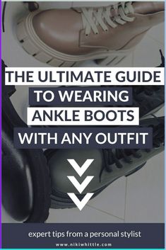 Struggling to know what to wear ankle boots with? Or not sure how to wear ankle boots with your fall casual outfits? This ultimate guide to wearing ankle boots will help you wear your ankle booties with your casual winter outfits. It shows you exactly how to wear ankle boots with jeans (mom jeans, straight leg jeans, skinny jeans) how to wear ankle boots with a dress, how to wear ankle boots with skirts, and all the do’s and don'ts of wearing ankle boots. Ankle Boots With Skirts, Boots With A Dress, Ankle Boots Skirt, Wearing Ankle Boots, Fall Casual Outfits, Boots With Jeans, Ankle Boots With Jeans, How To Wear Ankle Boots, Boots Outfit Ankle