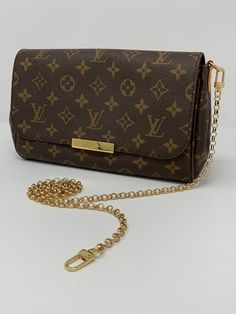 Luxury Crossbody Strap - Rolo Chain - Gold or Silver - For Favorite, Pochette, Eva, Felicie, Alma, S Luxury Rectangular Bag With Gold Chain, Luxury Rectangular Bags With Gold Chain, Elegant Brown Bag With Gold Chain, Everyday Clutch Bag With Gold Chain, Rectangular Travel Bags With Gold Chain, Rectangular Travel Bag With Gold Chain, Gold Chain Clutch Bag, Everyday Gold Chain Clutch Bag, Brown Clutch With Chain Strap For Travel