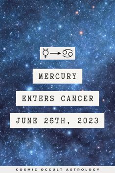 As Mercury prepare to enter Cancer on June 26th, the emotional waters deepen. Mercury in Cancer brings a brief period of time where our thoughts, communications, and perceptions are intertwined with our feelings and intuitions. The analytical mind and the emotional heart start speaking the same language, guiding our decisions and interactions. Analytical Mind, Period, Mindfulness, Feelings