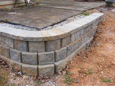 a retaining wall is shown with the words retaining wall basics on it's side