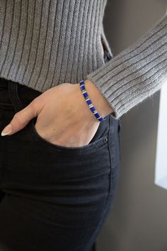 All of these bracelets are on sale RIGHT NOW! We are offering better prices on these specific styles because we either have overstock, or we are discontinuing the style itself. Get them while you can! ALL SALES FINAL ON THESE BRACELETS Blue Stackable Stretch Bracelet, Stackable Blue Stretch Bracelet, Modern Adjustable Tennis Bracelet For Gift, Modern Adjustable Tennis Bracelet As Gift, Stackable Bangle Friendship Bracelets, Blue Jubilee Bracelet For Everyday Wear, Everyday Blue Jubilee Bracelet, Modern Jubilee Bracelet For Friendship, Modern Stackable Adjustable Tennis Bracelet