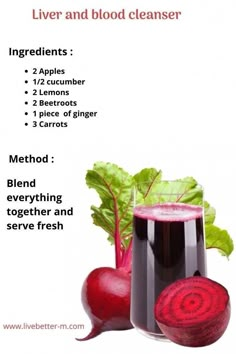 beet juice is the main ingredient in many foods, including carrots and radishes