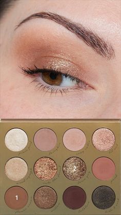 Easy glitter eye makeup look using the ColourPop Fairy Well Palette. Easy Glitter Eye Makeup, Fairy Well, Fairy Make-up, True Neutral, Colourpop Eyeshadow Palette, Colourpop Eyeshadow, Glitter Eye Makeup, Glitter Eye