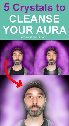 Human aura going from dark purple to light Protective Crystals, Crystals Guide, Power Video, Cleanse Your Aura, Crystal Aura, Aura Healing, Blog Post Topics, Energy Blocks