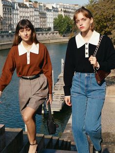 Sup Girl, Style Parisienne, Simple Retro, Looks Street Style, Looks Chic, 가을 패션, Fall Fashion Trends, Mode Vintage, Mode Inspiration