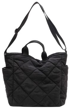 PRICES MAY VARY. ✅【Upgrade Your Style with Premium Material】 VICUTU puffer quilted tote bag, crafted from high-quality polyester. Its soft and lightweight fabric ensures both comfort and durability. ✅【Spacious and Versatile】 With dimensions measuring at 11.8" x 4.7" x 11.02" (L*W*H), this puffy padded purse offers ample space to carry all your essentials. The shoulder strap allows for multiple carrying options, making it perfect as a tote bag, shoulder bag, hobo purse, or even a crossbody bag. ✅ Quilted Nylon Bag For Daily Use, Black Quilted School Bag, Black Quilted Functional Bag, Black Quilted Bag For Daily Use, Quilted Nylon School Bag, Quilted Nylon Bag For School, Black Quilted Backpack, Functional Black Quilted Bag, Functional Quilted Bag For Daily Use