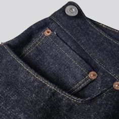 Introducing our raw, loose, 1910s model, selvedge jeans from the 2023 Autumn Collection a classic established textured to add a touch of vintage charm to your wardrobe!Why You'll Fall In LoveThese jeans are the perfect blend of vintage and modern style, boasting a unique and quintessential self-edge look. From its midweight 13oz fabric to its tall-waisted buttoned waistline, you can be sure that these jeans will keep you looking effortlessly chic.Distinctive Features: Selvedge Style: With a agel Dark Wash Selvedge Tapered Leg Jeans, Dark Wash Selvedge Jeans With Straight Hem, Dark Wash Selvedge Jeans In Rigid Denim, Dark Wash Selvedge Rigid Denim Jeans, Selvedge Rigid Denim Jeans In Dark Wash, Selvedge Dark Wash Rigid Denim Jeans, Selvedge Straight Leg Dark Wash Jeans, Selvedge Straight Denim Jeans, Classic Rigid Denim Jeans With Belt Loops