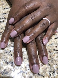 Dark Skin Nail Polish, Dark Skin Nail Color, Nails Creative, Urban Nails, Natural Nails Manicure, Violet Nails, Kiara Sky, Matte Nails Design, Simple Gel Nails