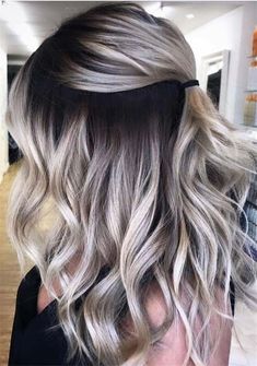 Unique Blonde Hair, Blond Cenușiu, Dark Blonde Balayage, Shadow Roots, Blonde Hair Colors, Ash Blonde Hair, Ombré Hair, Ombre Hair Color