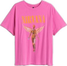 Half Sleeve Shirts Women, Nirvana In Utero, Grey Shirts Women, Nirvana Tee, White Floral Shirt, Nirvana Shirt, Cheetah Print Shirts, In Utero, Black Crop Tee