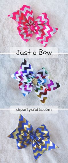 These are "just bows" and are perfect for casual outfits. #hairbows #casual #handmade @ckpartycrafts Alligator Clips, Alligator, Casual Outfits