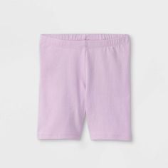 Toddler Girls' Bike Shorts - Cat & Jack™ Pink 18m : Target Shorts With Built-in Shorts For Playwear, Playful Short Bottoms For Workout, Casual Spring Leggings With Built-in Shorts, Short Summer Sports Leggings, Playful Cotton Sports Bottoms, Playful Stretch Loungewear Shorts, Mid-thigh Cotton Biker Shorts, Solid Cotton Biker Shorts With Elastic Waistband, Stretch Cotton Biker Shorts For Spring