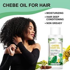 Chebe Hair Care Essential-oil 100ml Repaired Dry Hair Perm And Dyes Damaged Hair Greasy Soft Shiny Essential-oil chebe hair care -oil 100ml repaired dry hair perm and dyes damaged hair greasy soft shiny -oil Feature: 1. Revitalizing Dry Hair: This Chebe hair oil effectively revitalizes dry and damaged hair, making it smooth and manageable. 2. Repairing Heat and Damage: Specially formulated to hair that has been damaged by heat styling and dyeing, restoring its natural health. 3. Enhancing : Adds Essential Oil Hair, Restore Hair Health, Hair Perm, Dry And Damaged Hair, Thicker Fuller Hair, Hair Care Oil, Strengthen Hair, Essential Oils For Hair, Oil Hair