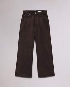 The Andi. A high-waist jean with a wide, cropped leg that hits just above the ankle. Crafted from corduroy that smooths, sculpts, and stretches for ultimate comfort. Dark Brown 27 Dark Brown Pants, Corduroy Pant, Brown Pants, Athletic Fits, Corduroy Pants, Rag & Bone, High Waist Jeans, Denim Dress, Best Sellers