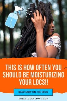 Moisturizing your scalp and locs is key for optimal dreadlock health. Learn how to moisturize your dreads here! How To Maintain Healthy Locs, Caring For Locs, How To Maintain Dreadlocks, How To Care For Dreadlocks, Clarifying Shampoo For Locs, Dreadlock Care Tips, How To Style Long Locs Black Women, How To Keep Locs Moisturized, Loc Maintenance Tips Hair Care